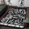 Btf Rug Back to the Future Marty Mcfly Delorean Dmc Bttf 02361 - General soft non-slip area rug for living room & home decor