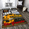 Personalized Rio Grande Railroad Rug 05303 - General soft non-slip area rug for living room & home decor