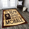 Drink Rum it Prevents Scurvy and Boosts Morale Rug 06015