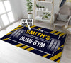 Personalized Home Gym Rug 06572