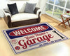 Personalized Garage Rug 06434 - General soft non-slip area rug for living room & home decor