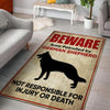 Beware Are Patrolled by German Sherpherd Not Responsible