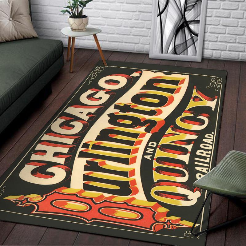 Chicago Rug Chicago Burlington and Quincy Railroad 04977