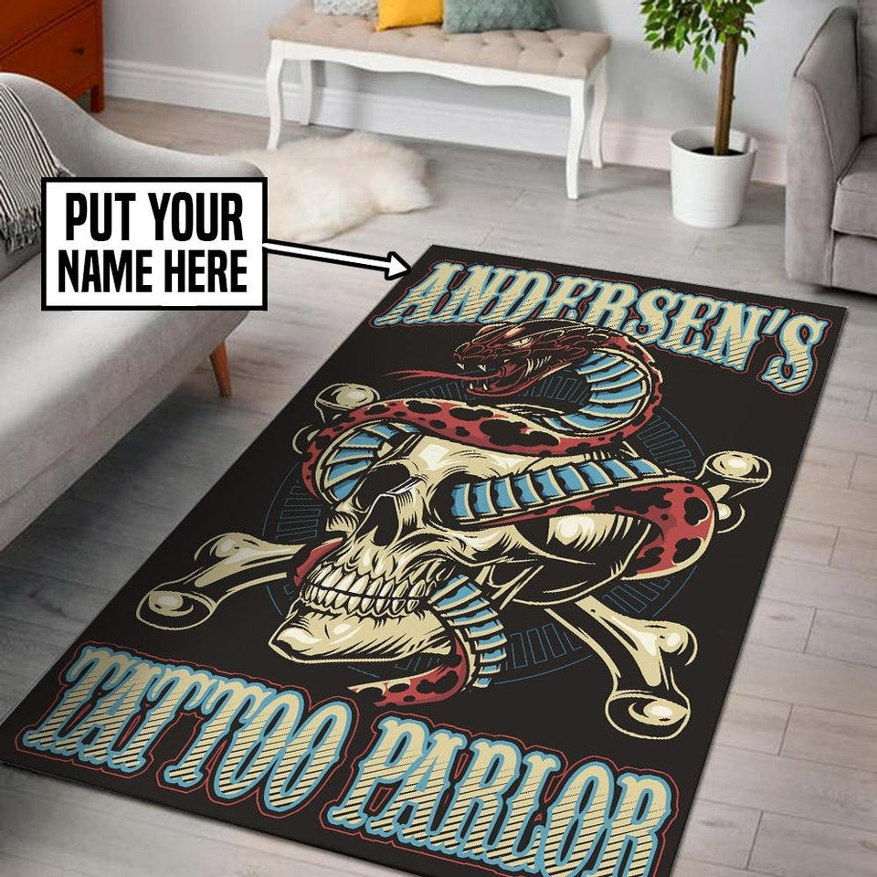 Personalized Tattoo Pailor Rug 06185