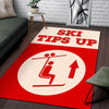 Ski Tips up Rug 05845