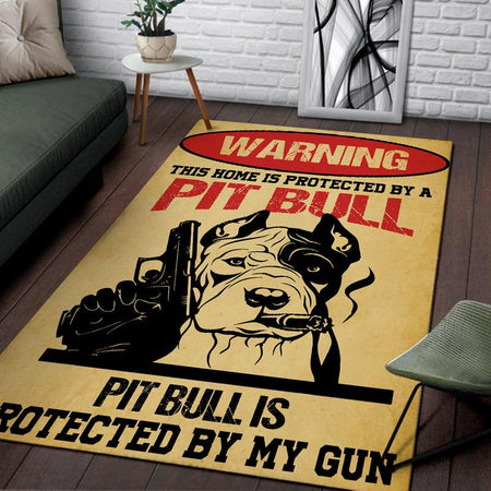 This Home is Protected by a Pitbull. Pitbull is Protected by My