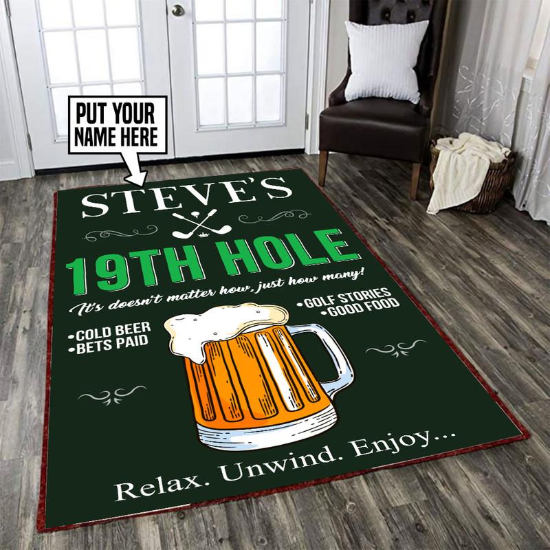Personalized Golf Rug 05882