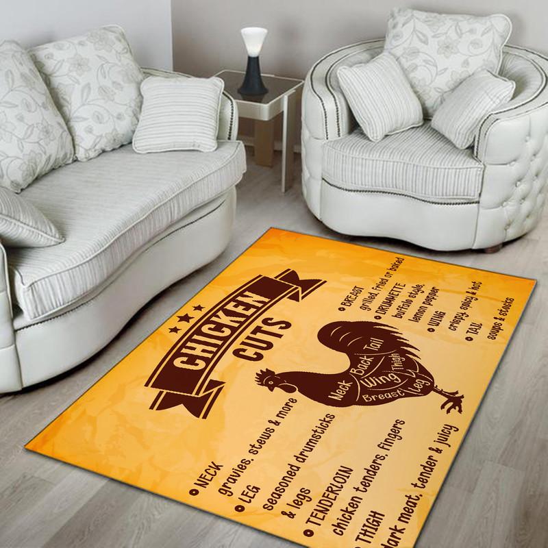 Chicken Cuts Rug 05466