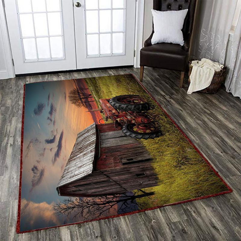 Farmall Rug Farmer Tractor Farmall Case Ih 04074