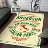 Personalized American Made Italian Part Rug 05799