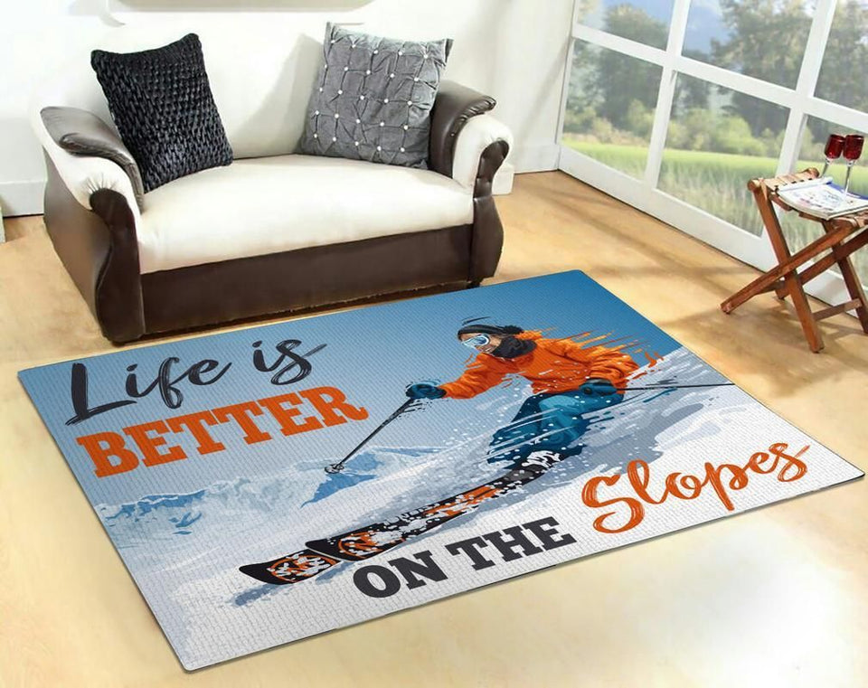 Ski Slopes Rug 05833