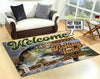 Personalized Welcome to Fishing Hole Rug 06441