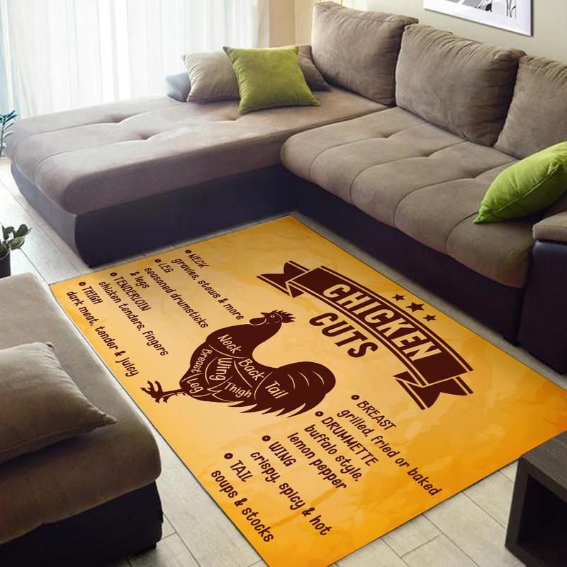 Chicken Cuts Rug 05466