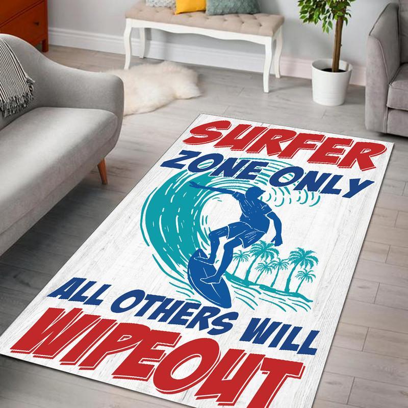 Surfer Zone Only Rug 06039