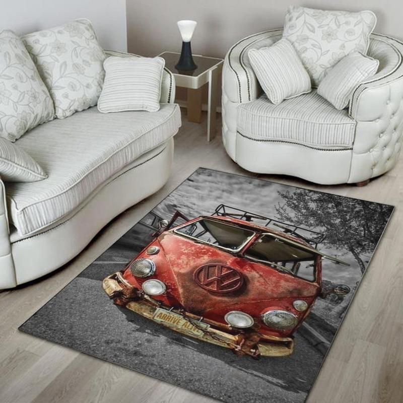 Campervan Rug Volkswagen Camper Van 02770