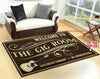 Personalized Guitar Player Room Rug 06380