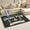 Personalized Irish Pub Rug 05484