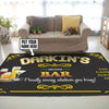 Personalized Home Bar Rug 06570