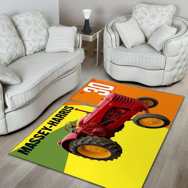 Massey Harris Tractor Rug 05281