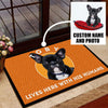 Personalized Dog Pet Door Mat Inside Rug Floor Outdoor Mats
