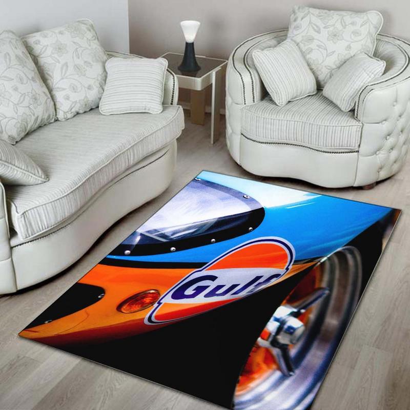 Lemans Rug Gulf Racing Lemans Steve Mcqueen 02214