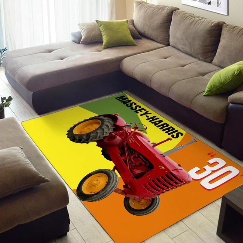 Massey Harris Tractor Rug 05281