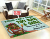 Personalized Tiki Bar and Grill Rug 05622
