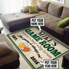 Personalized Game Room Rug 05525