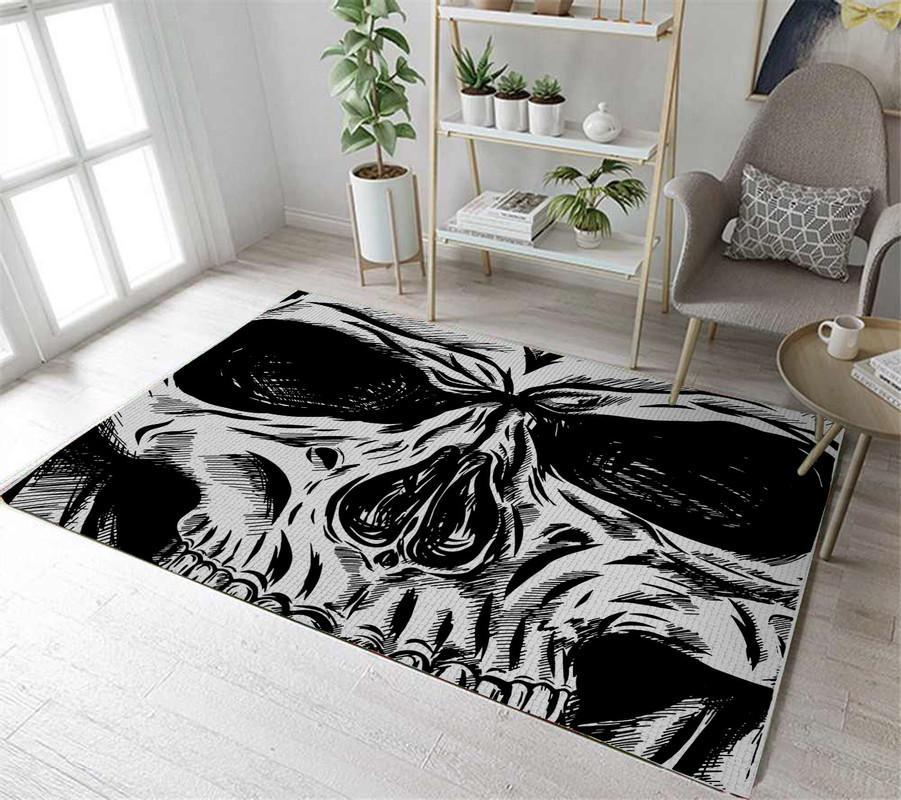 Skull Rug 06466