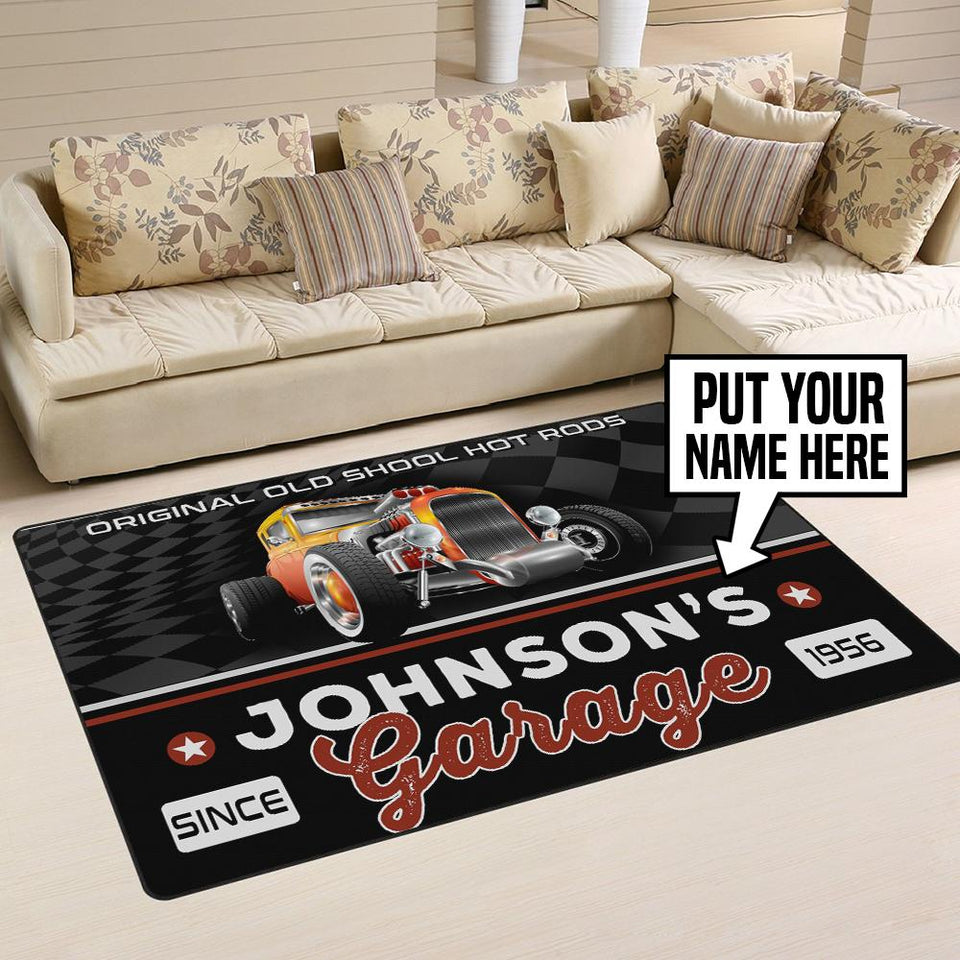 Personalize Garage Rug 05259