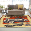 What Happens in the Garage Stay in the Garage Rug 05663