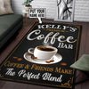 Personalized Coffee Bar Rug 06153
