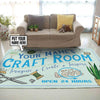 Personalized Craft Room Rug 05758