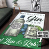 Personalized There's Always Time Rug 05628