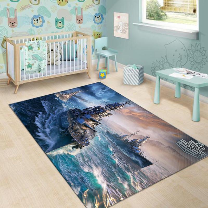 Bismarck Battle Ship Rug 05112