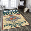 Personalized Mechanic on Duty Rug 06223