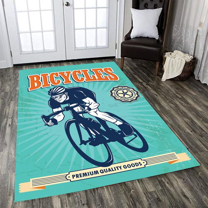 Bicycles Premium Quality Goods Rug 06714