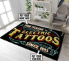 Personalized Electric Tattoo Rug 06051