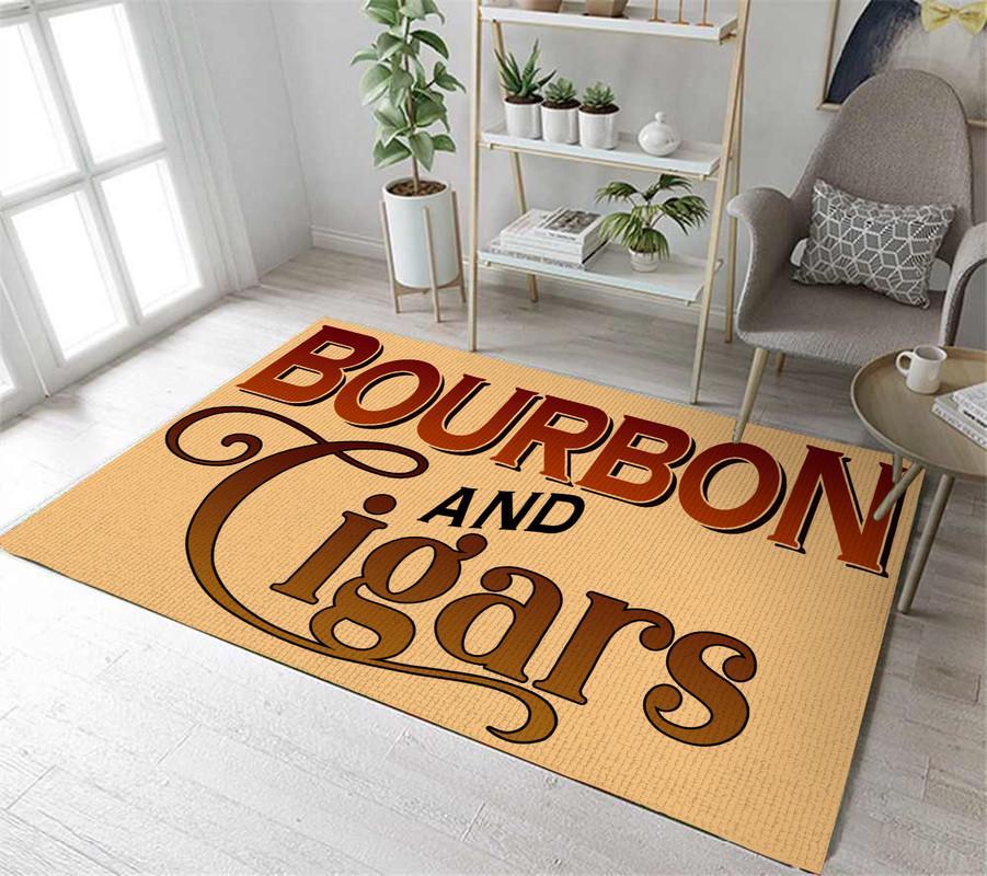 Bourbon and Cigars Rug 05933