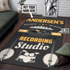 Personalized Music Studio Rug 05674