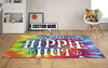 Personalized Hippie Rug 07085