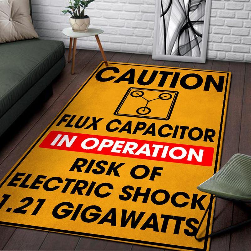 Flux Capacitor 1.21 Jigawatts Rug 06058