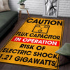Flux Capacitor 1.21 Jigawatts Rug 06058