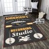Personalized Music Studio Rug 05674