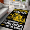Excavator Operator Rug 05506