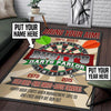 Personalized Darts Parlor Rug 06087
