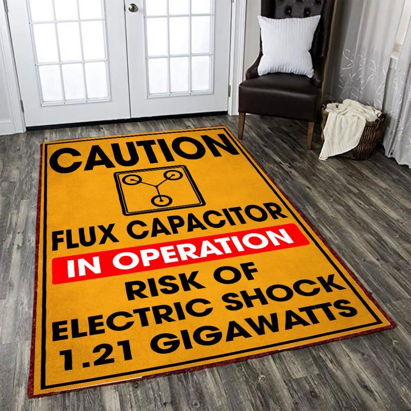 Flux Capacitor 1.21 Jigawatts Rug 06058