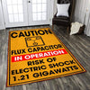 Flux Capacitor 1.21 Jigawatts Rug 06058
