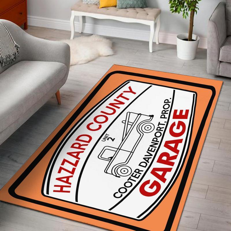 Doh Rug General Lee the Dukes of Hazzard Good Ole Boy Dodge