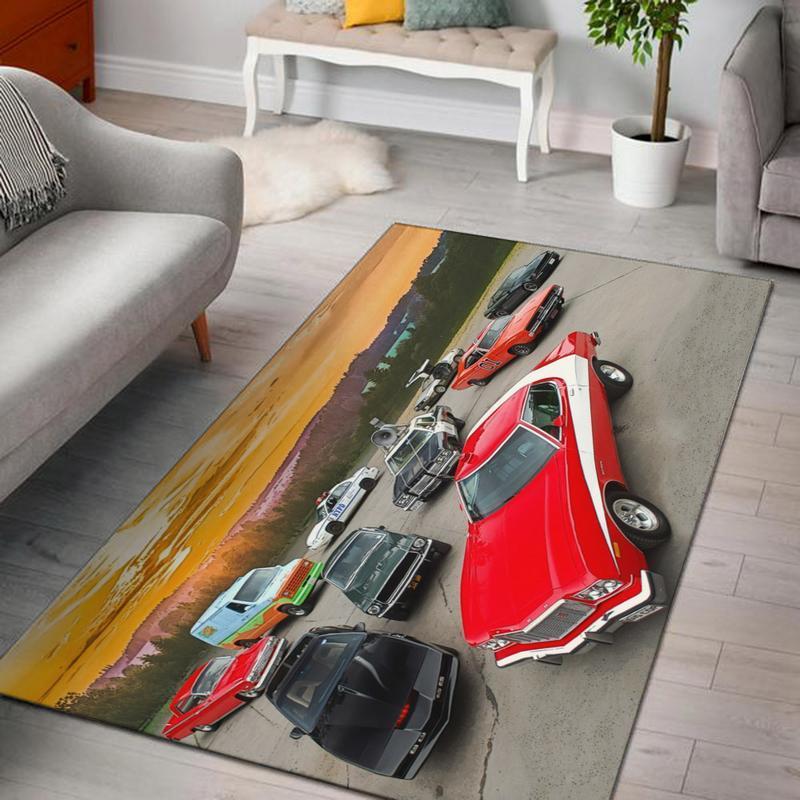 Doh Rug Trans Am Bandit Firebird Ford Torino General Lee Starsky